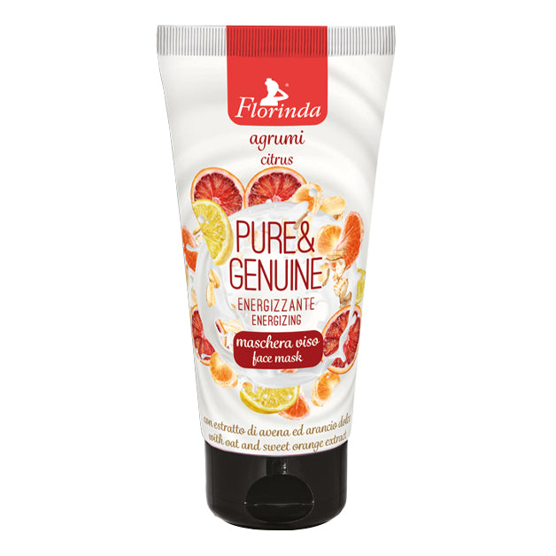 Florinda Pure&amp;Genuine | Maschera Viso Energizzante Agrumi | 75 ml
