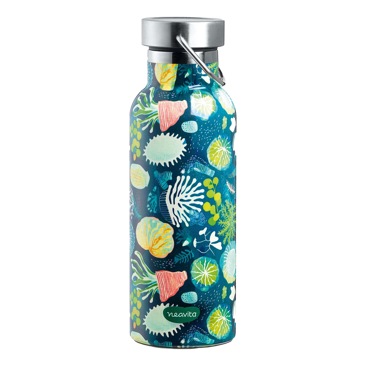 Neavita Twice Bottiglia Thermos In Acciaio Verde 500ml
