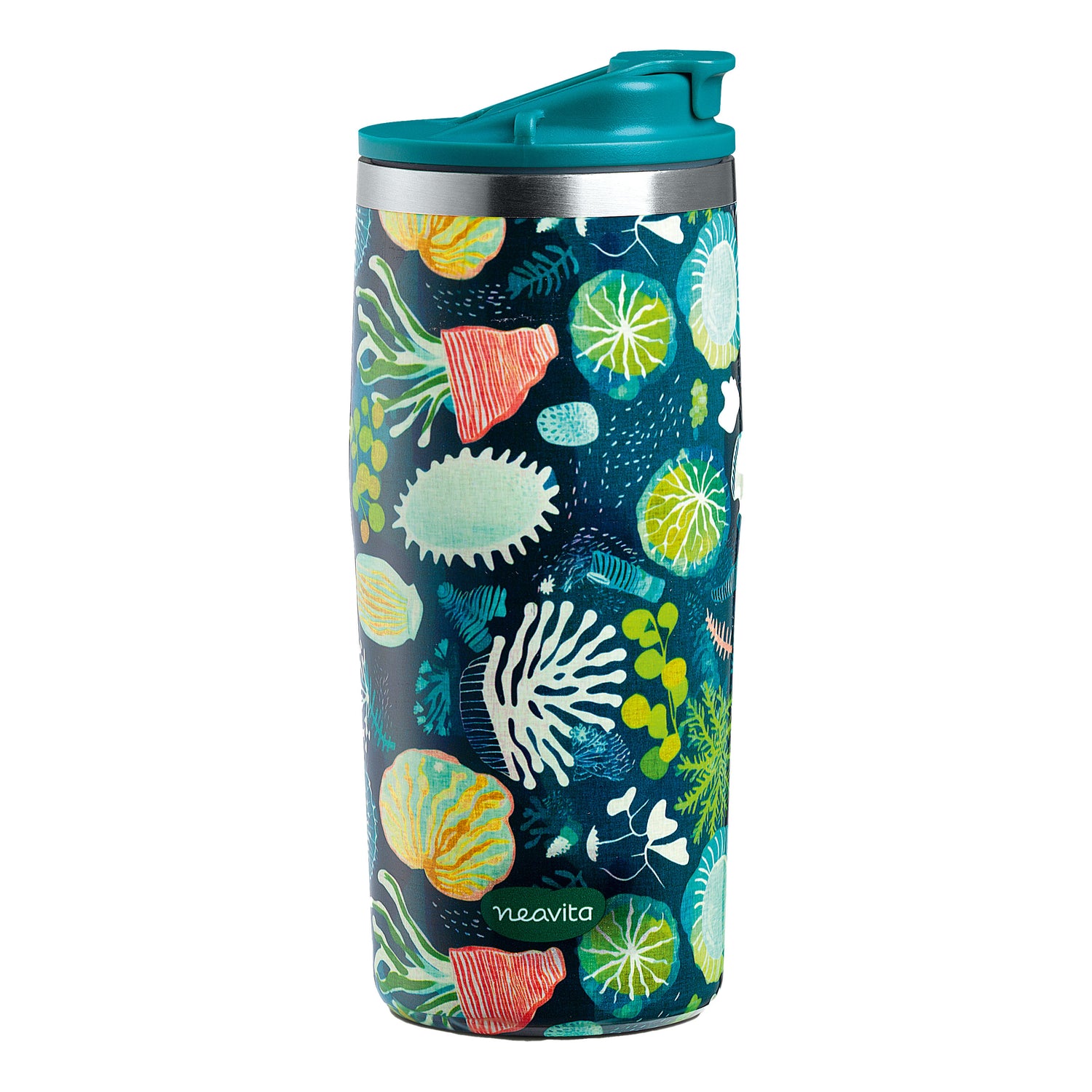 Neavita Twice Mug Thermos In Acciaio Verde 450ml