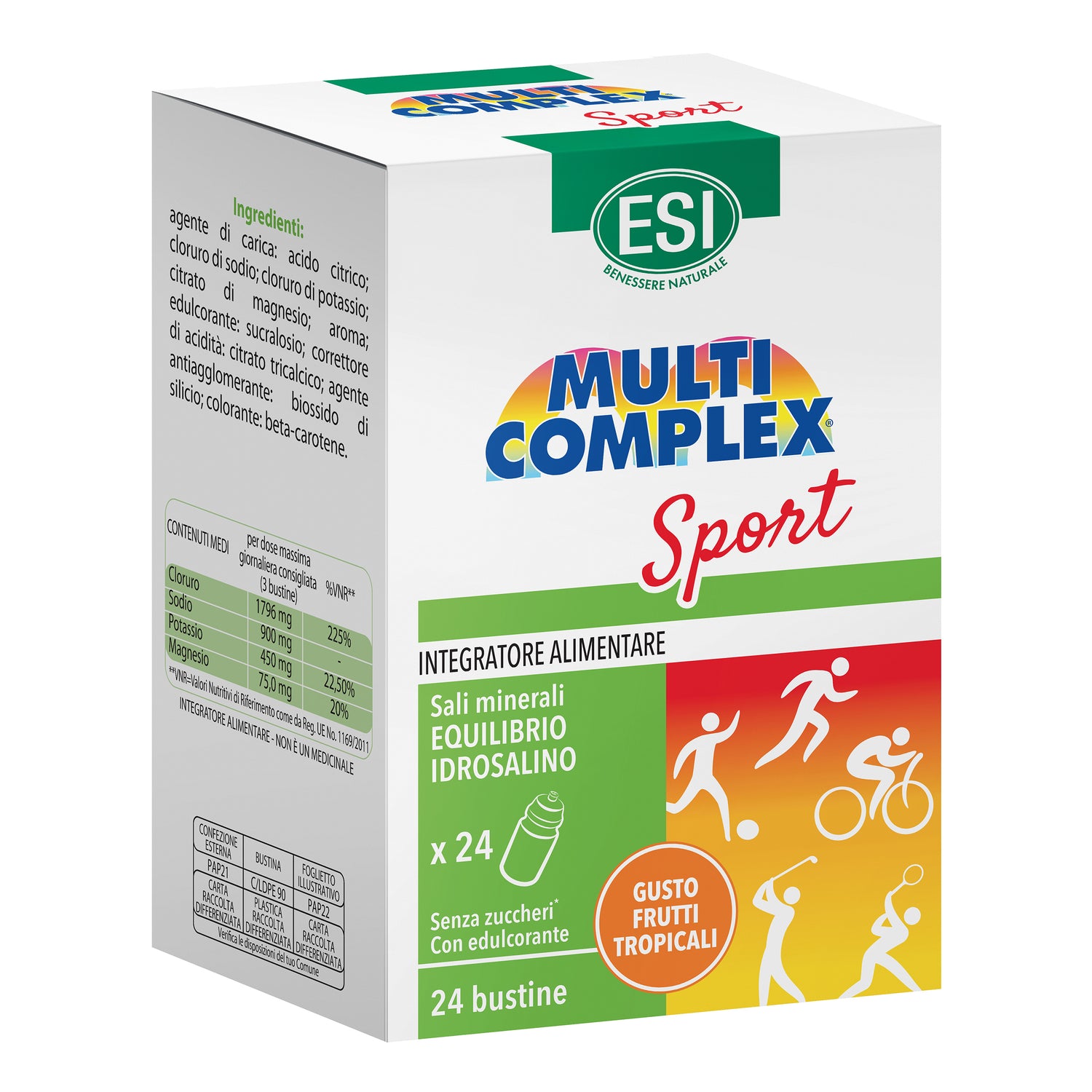 Esi Multicomplex Sport 24 Bustine