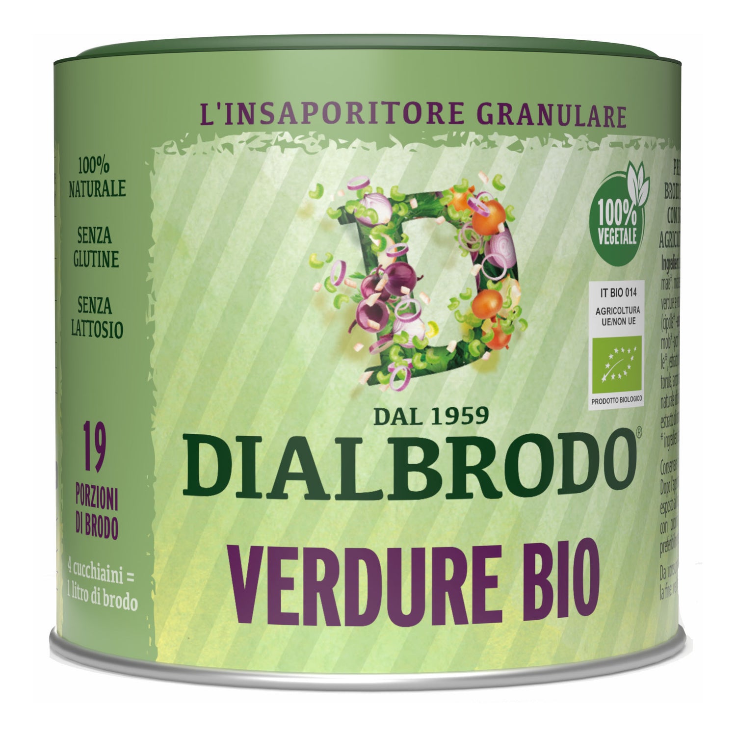 DIALBRODO VERDURE BIO 115G