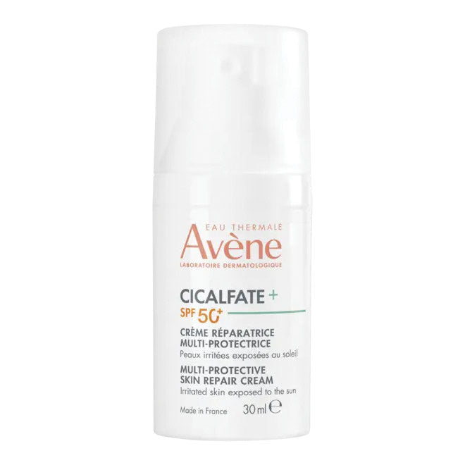 Avene Cicalfate+ Crema Ristrutturante Multi-Protettiva Spf 50+ Protezione Solare Molto Alta 30ml