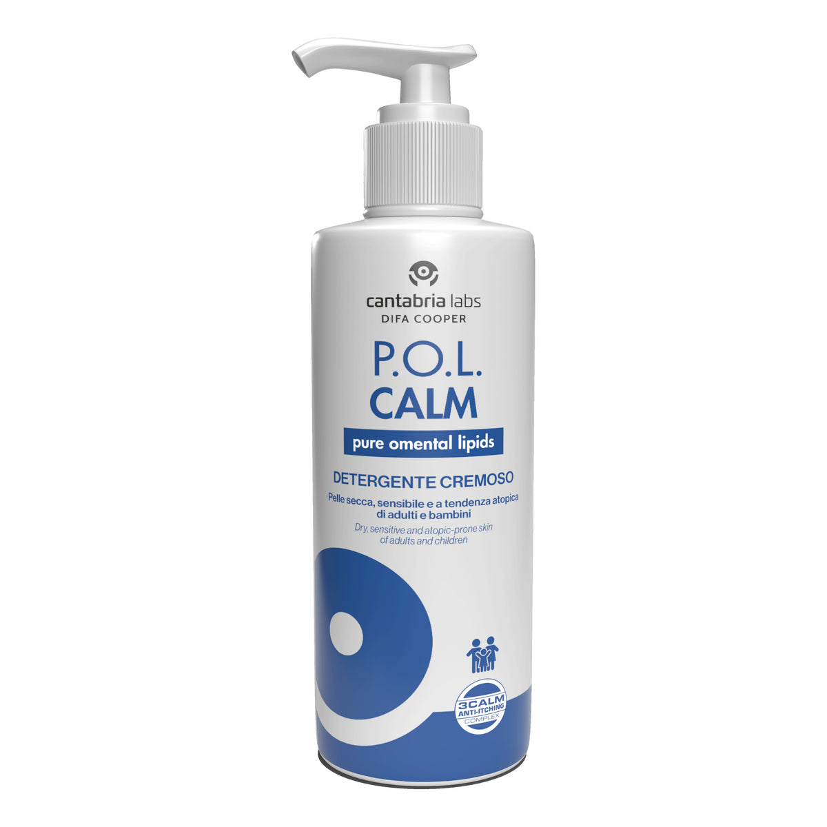 Pol Calm Detergente Cremoso 400ml  