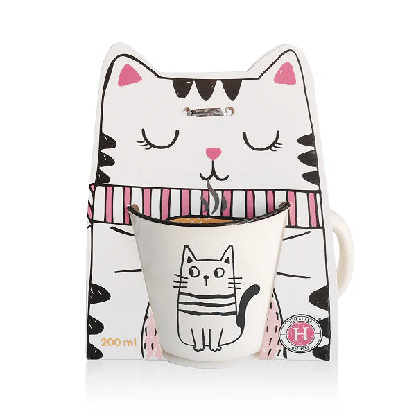Himalaya Mug Family Cats | Tazza in Ceramica | 200 ml  