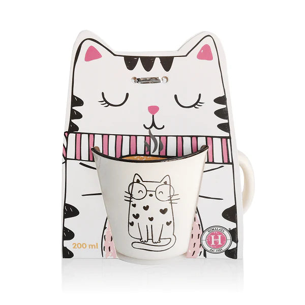 Himalaya Mug Family Cats | Tazza in Ceramica | 200 ml  