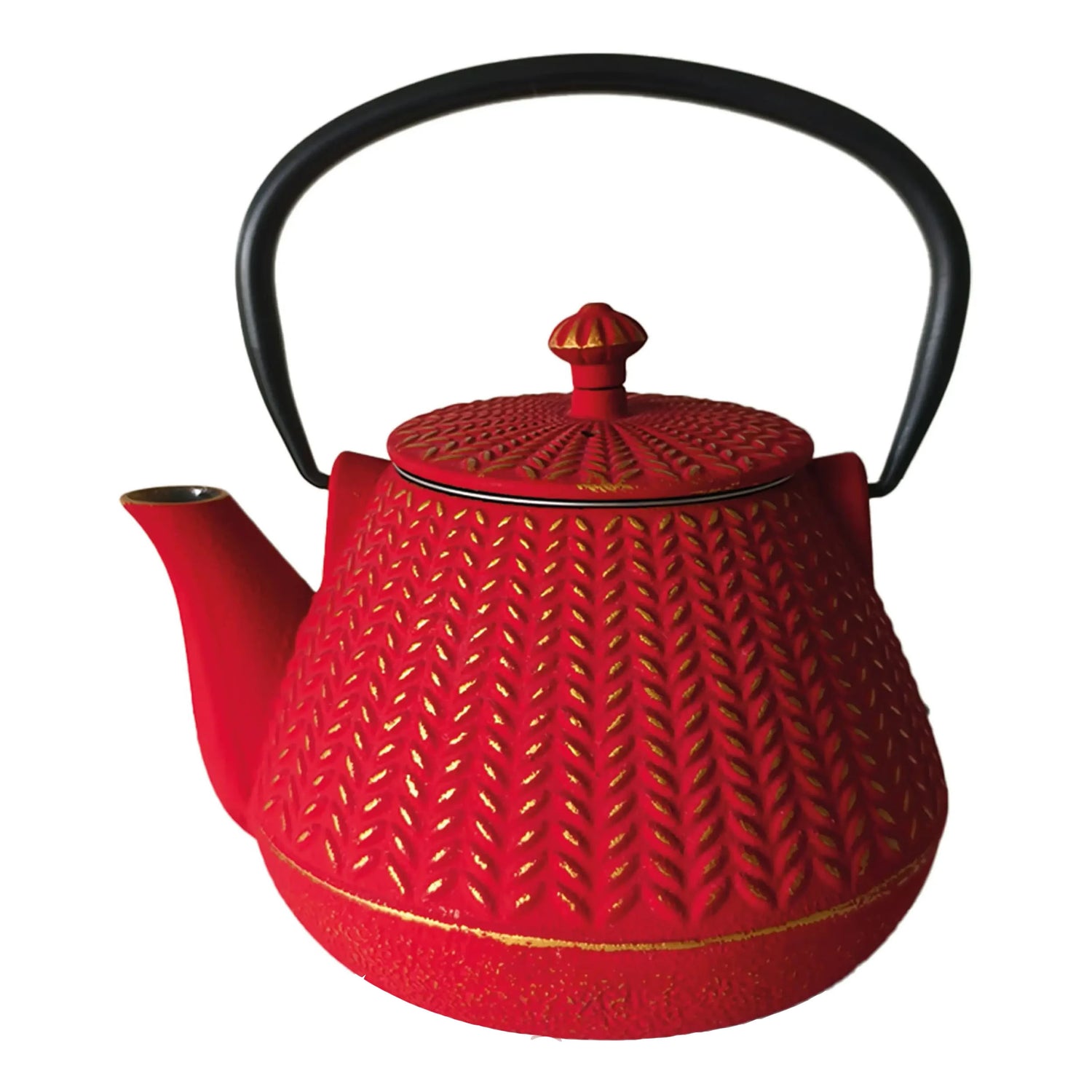 Himalaya Teiera In Ghisa Con Filtro In Acciaio E Interno Smaltato - Tanaka 1200ml