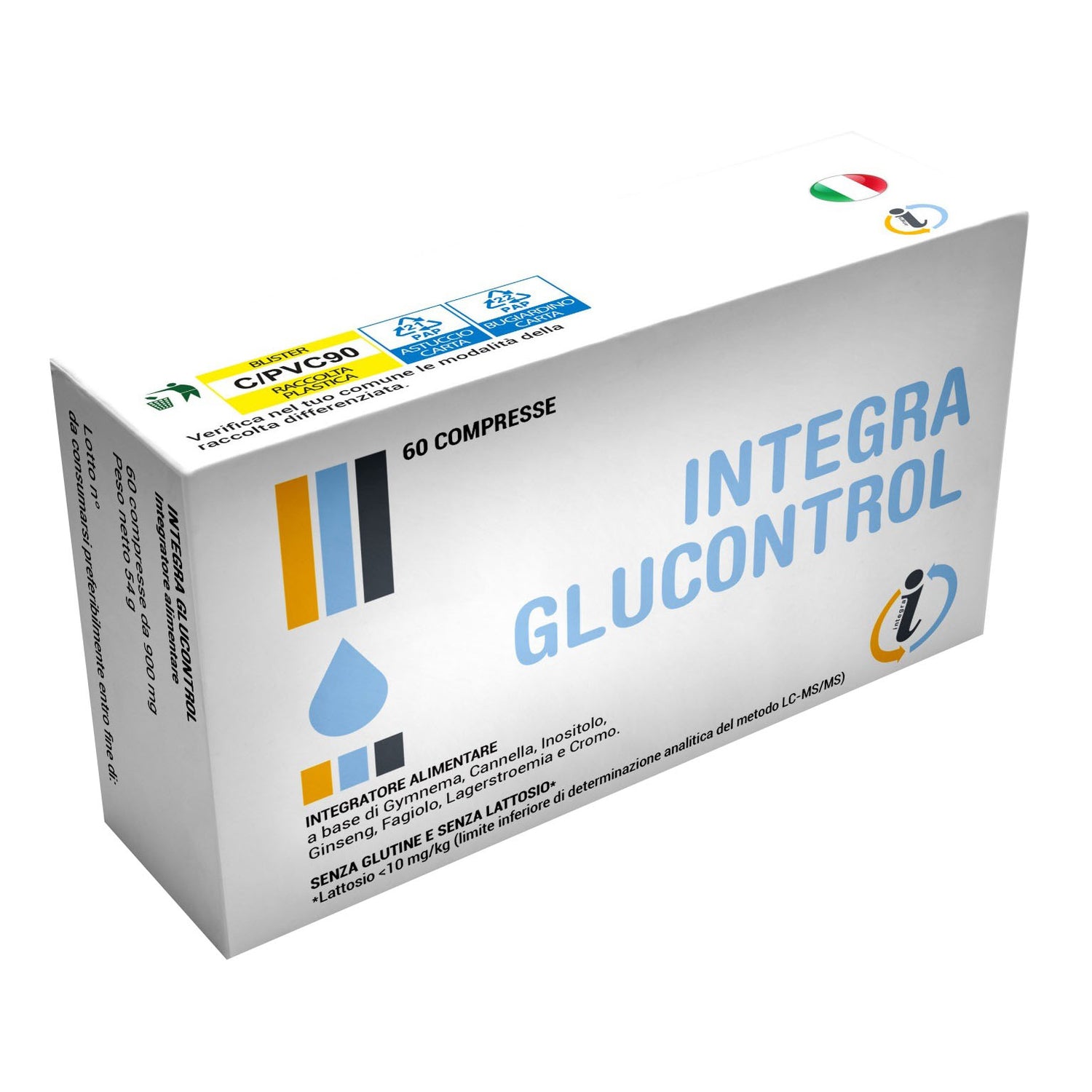 INTEGRA GLUCONTROL 60CPR