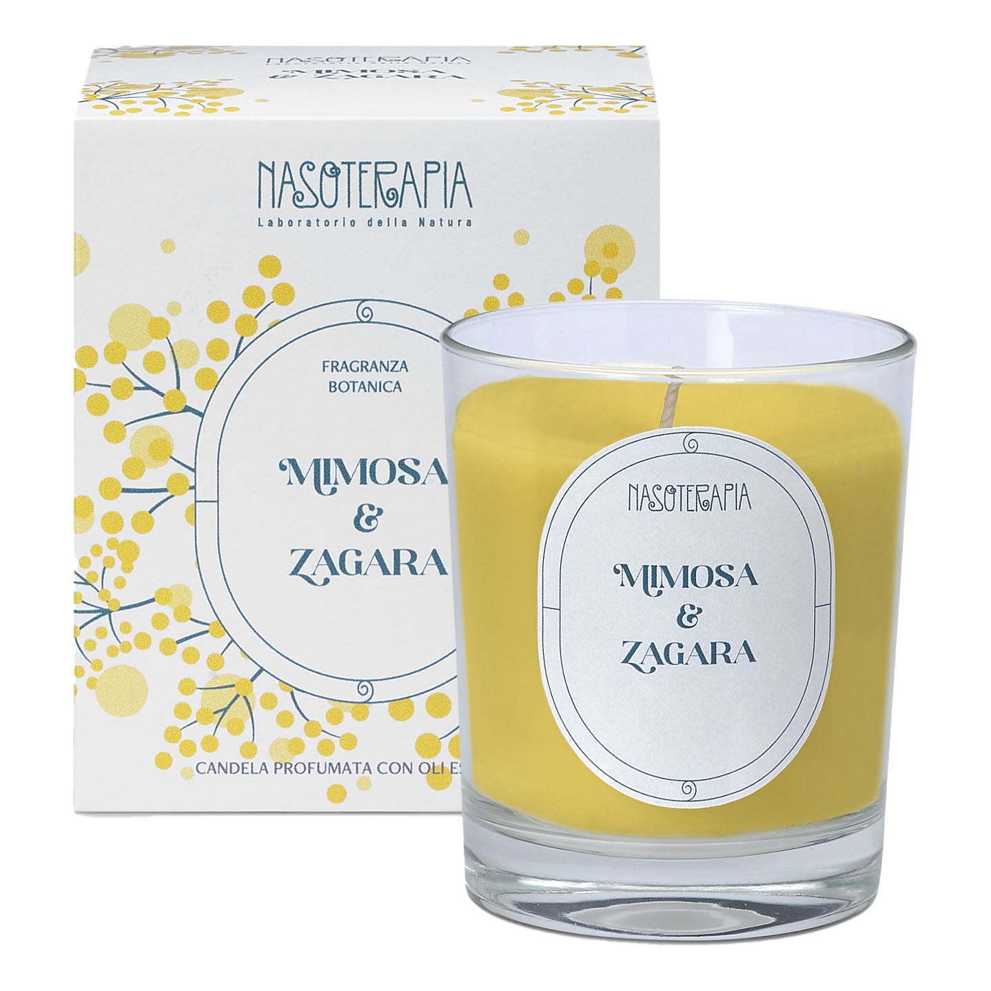 Nasoterapia Candela Profumata Mimosa E Zagara 180g