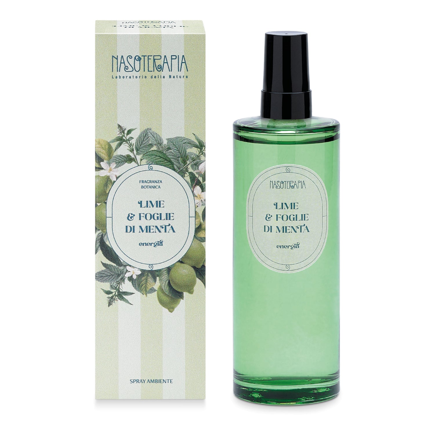 Nasoterapia Spray Ambiente Lime E Foglie Di Menta 100ml