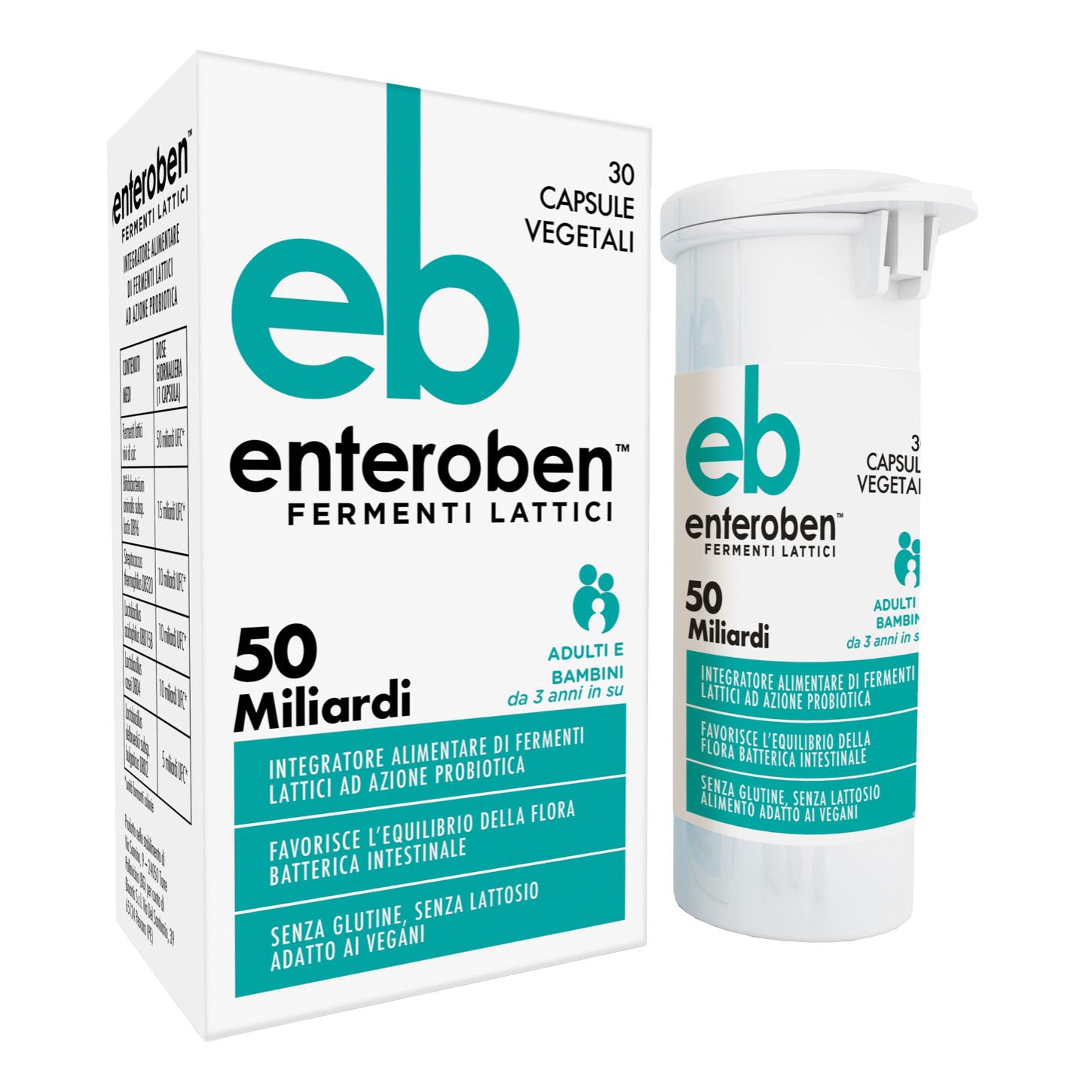 ENTEROBEN 50MLD 30CPS VEG