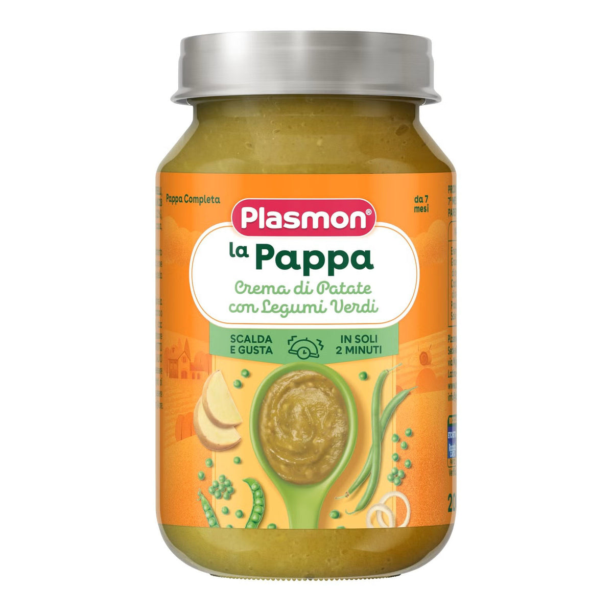 PLASMON LA PAPPA CREMA PAT LEG  