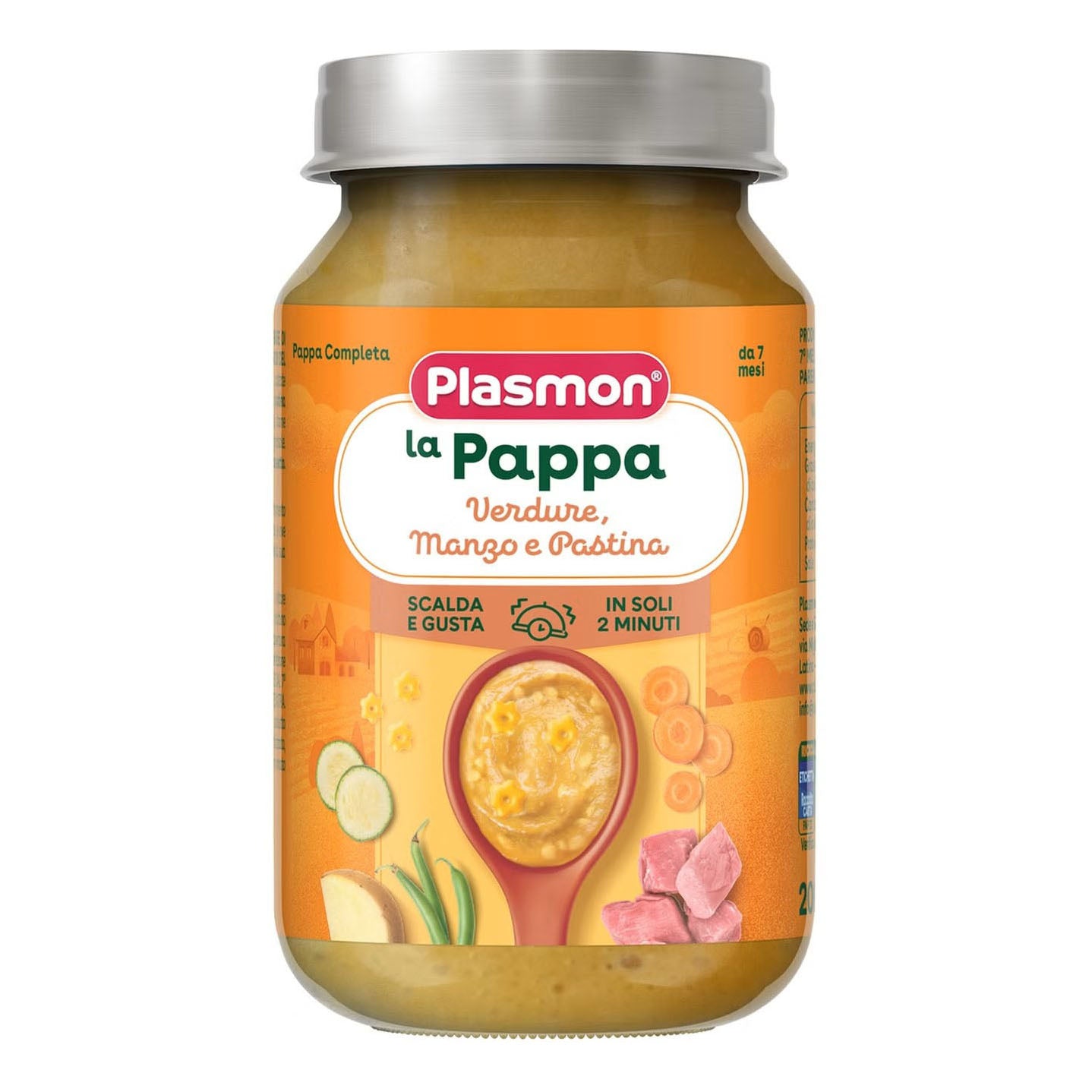 PLASMON LA PAPPA VERD MANZO