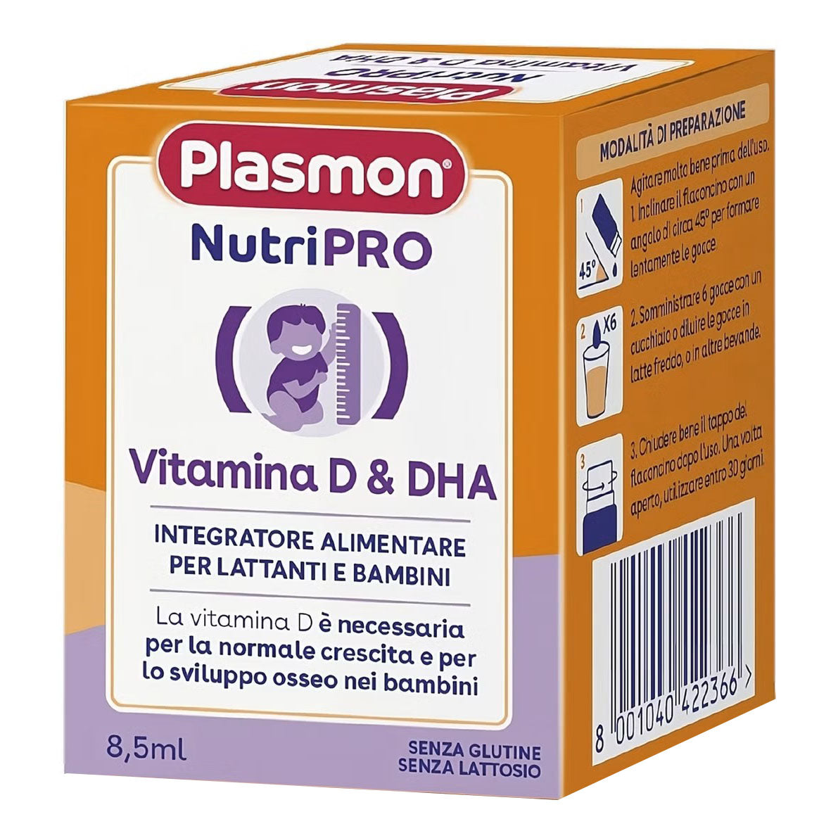 PLASMON NUTRIPRO VIT D&DHA  