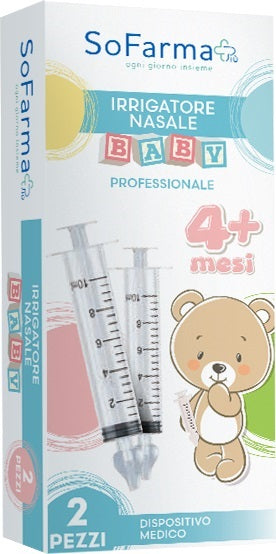 Sofarmapiù Irrigatore Nasale Baby 2 Pezzi