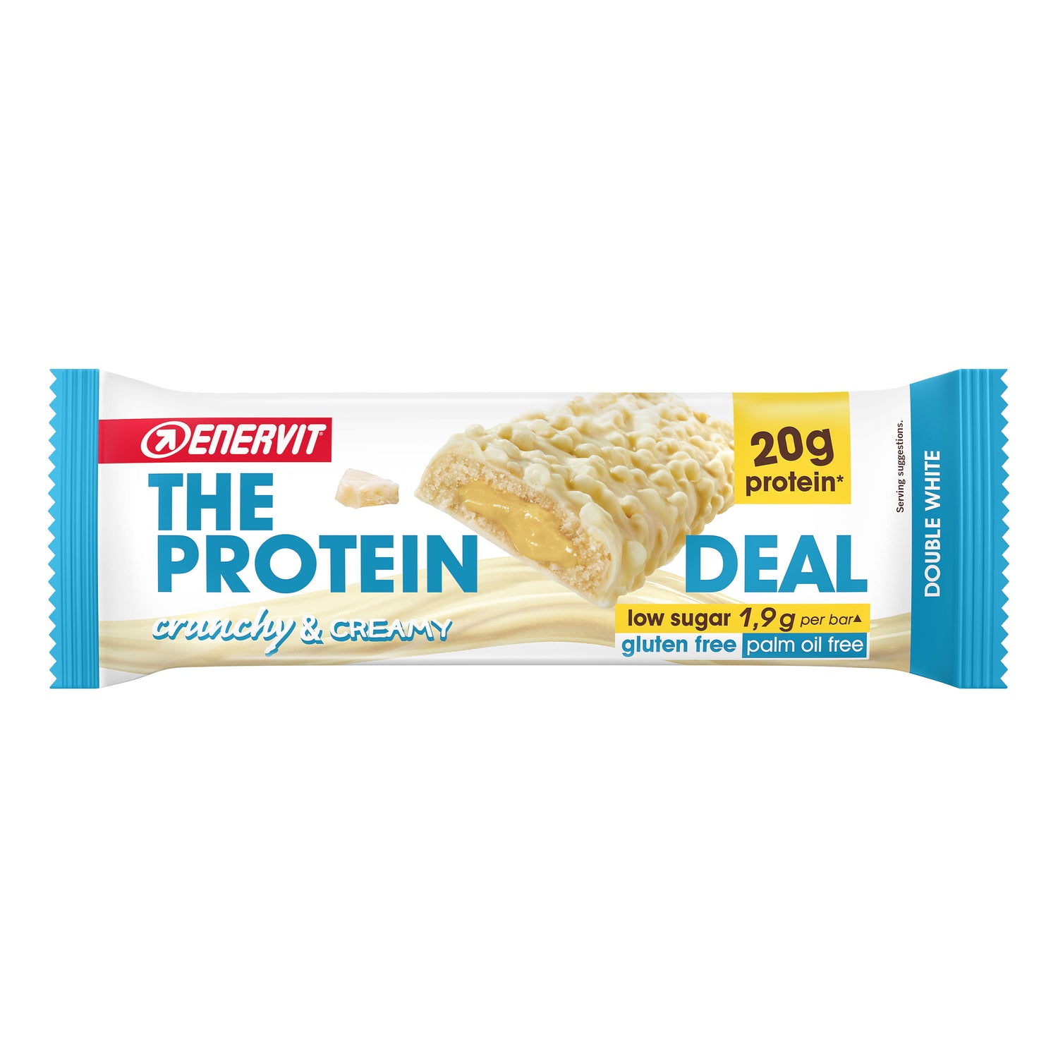 Enervit The Protein Deal Barretta Proteica Double White Crunchy & Creamy 55g