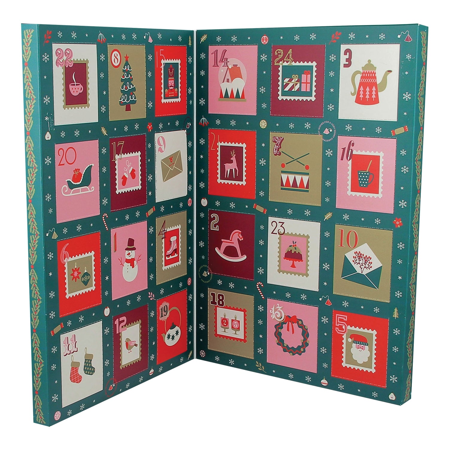 Neavita Calendario Maxi Dell’Avvento Bio Tisane Assortite 48 Filtri