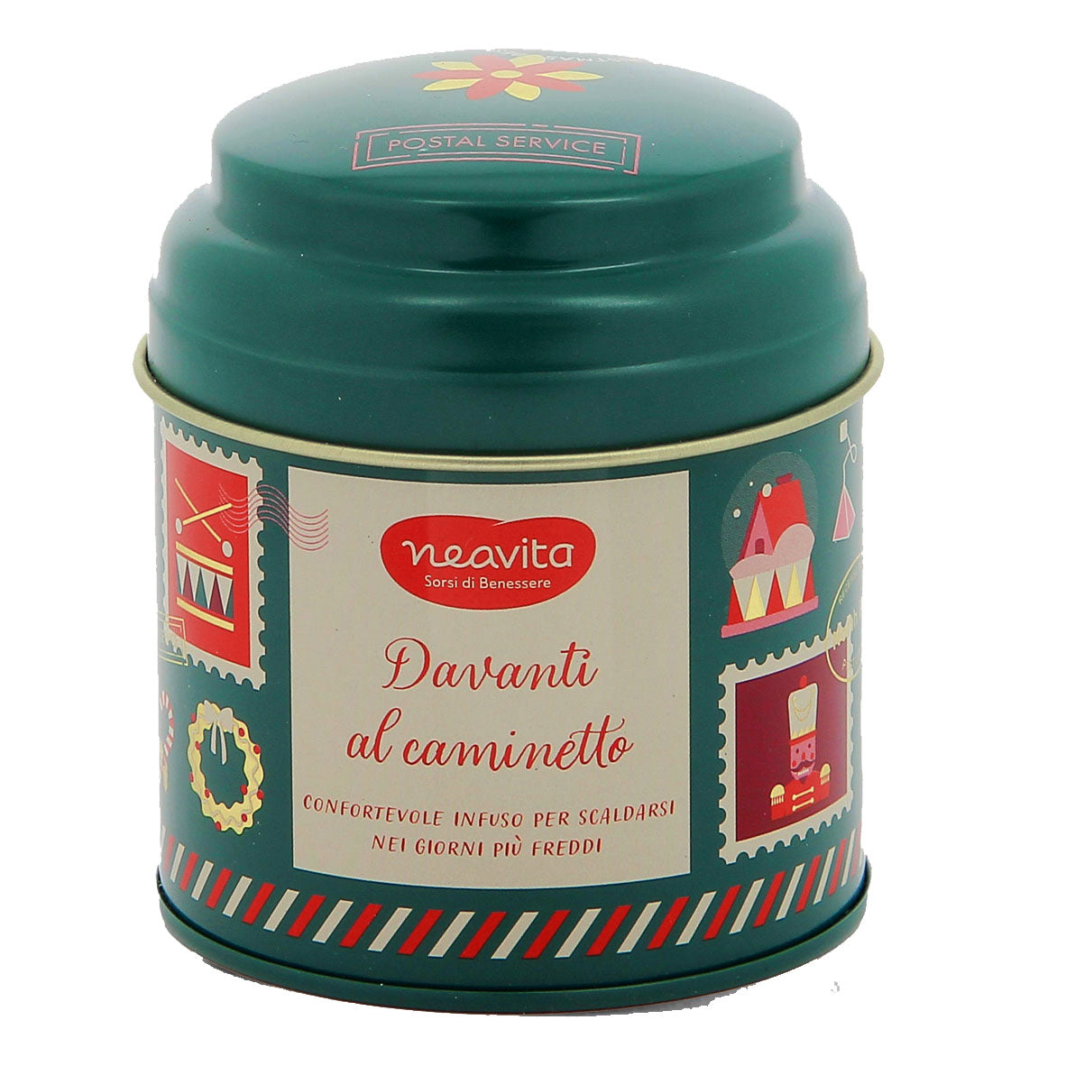 Neavita Barattolino Verde Natale Infuso Fuoco Del Caminetto 6 Filtroscrigno