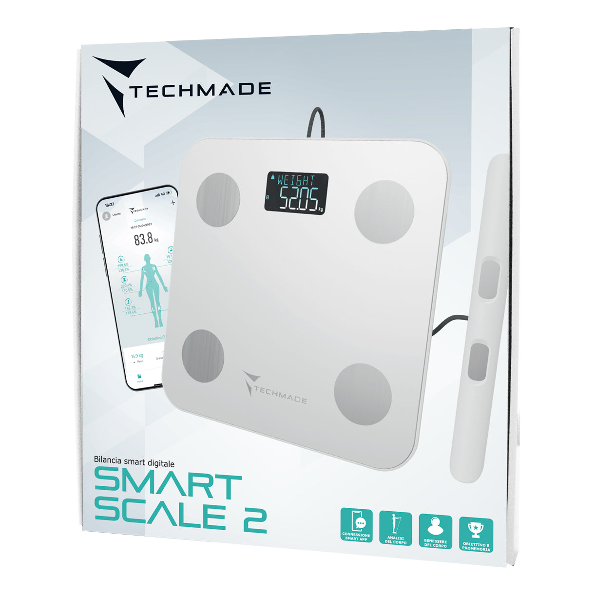 TECHMADE BILANCIA BODY FAT C/E