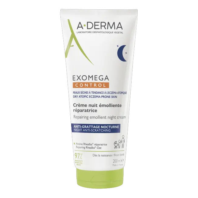 Aderma Exomega Control Olio Lavante Emolliente Duo Igiene Pack Flacone 500ml + Eco-Ricarica 500ml
