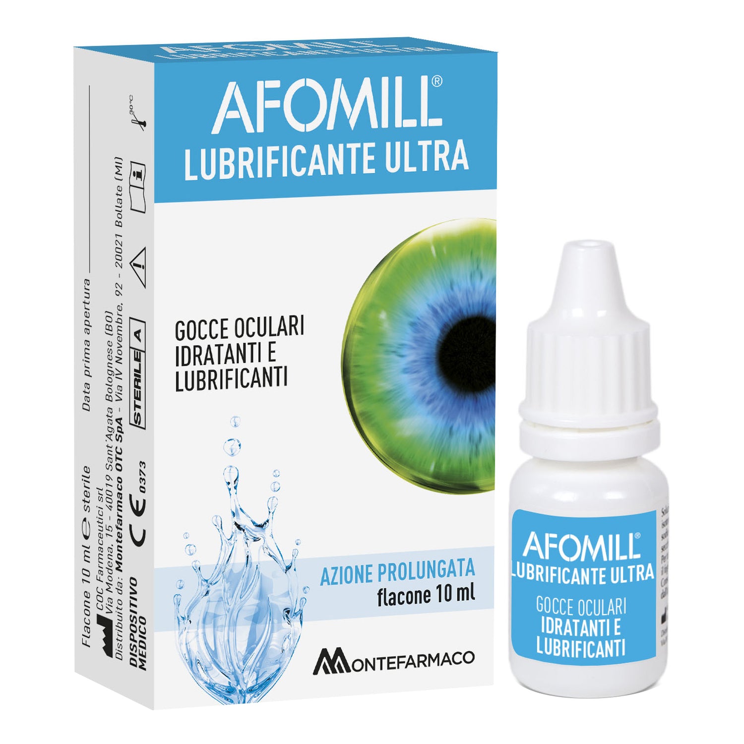 Afomill Lubrificante Ultra Gocce Oculari 10ml