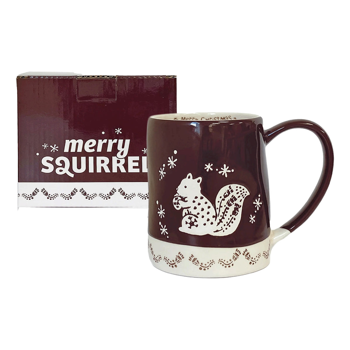 Hymalaya Handy Mug Tazza In Gres Merry Squirrel 600ml  