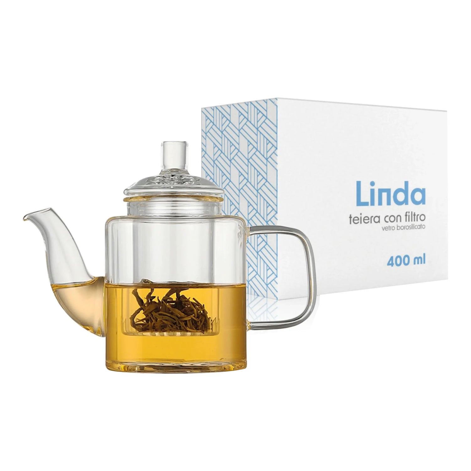 Himalaya Teiera Vetro Linda 400ml