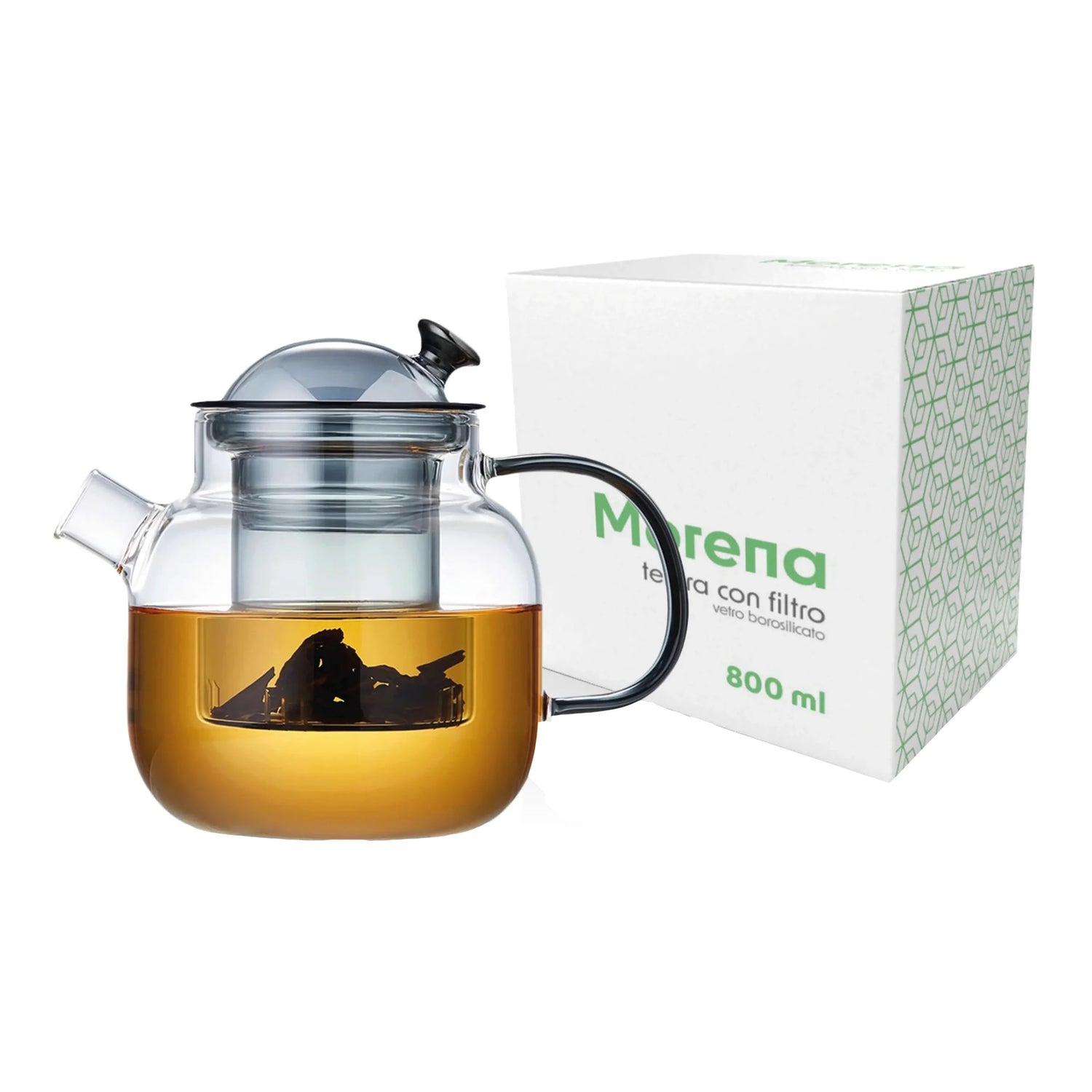 Himalaya Teiera Vetro Morena 800ml