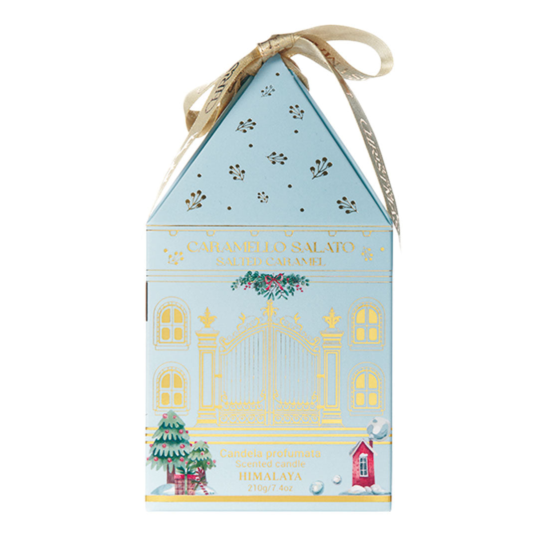 Himalaya Candle Joy Home Christmas - Candela Caramello Salato 210g