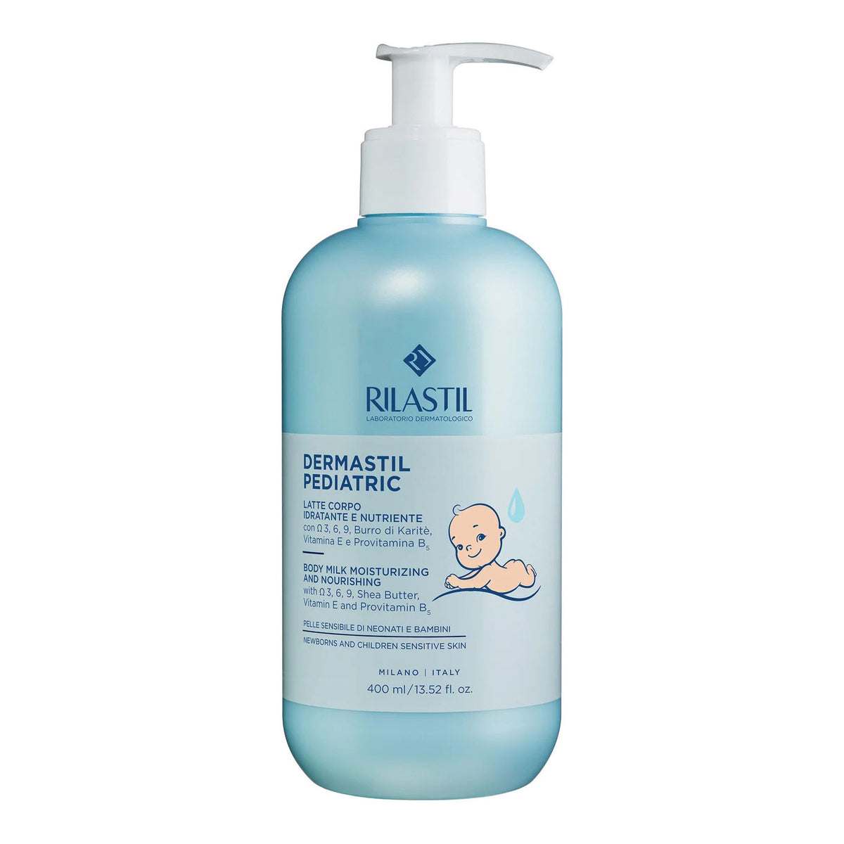 Rilastil Dermastil Pediatric Latte Corpo Idratante 400 ml