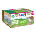 HIPP BIO OMOG POLLO VITEL4X80G  