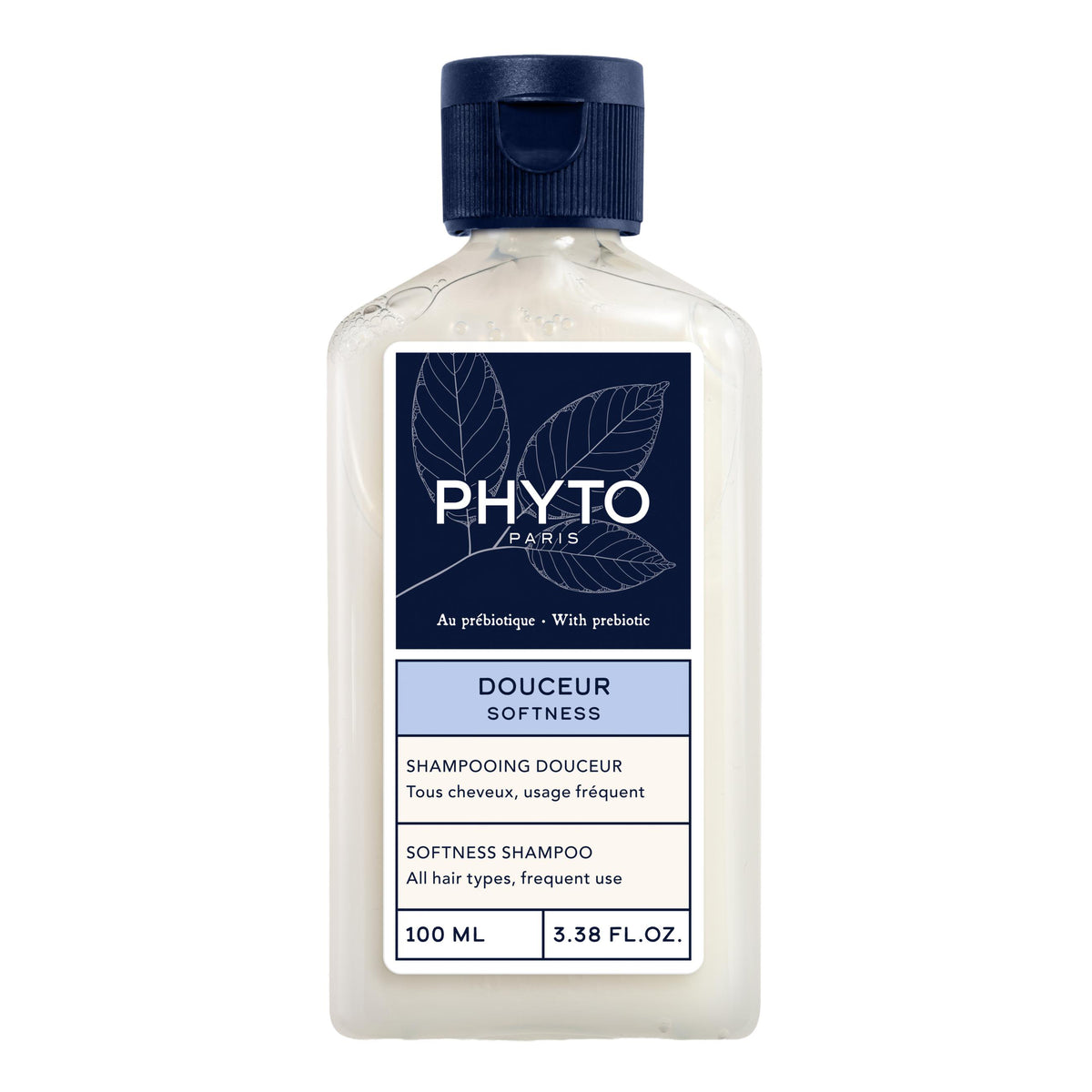 PHYTO Douceur | Shampoo delicato per uso frequente | 100 ml  