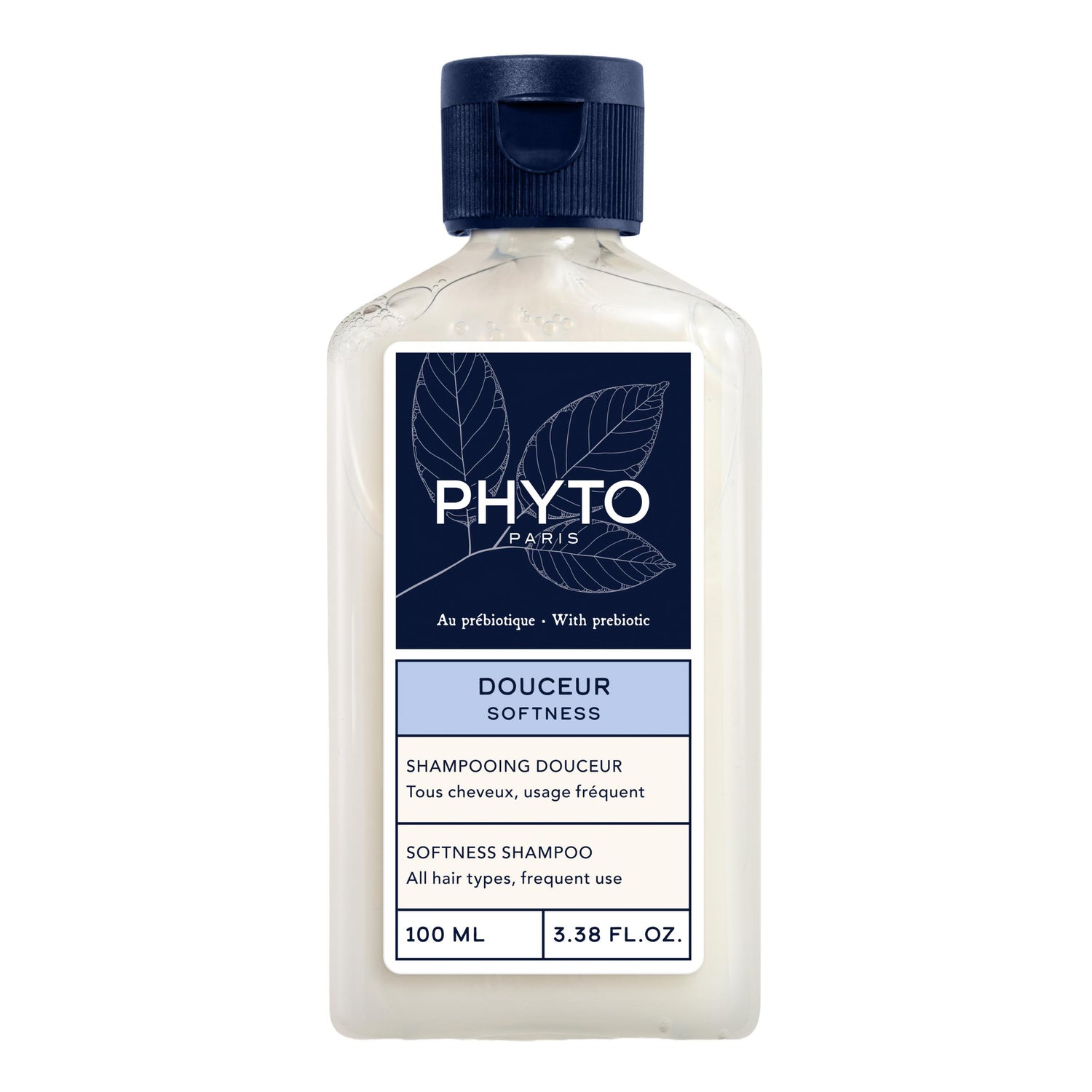 PHYTO Douceur | Shampoo delicato per uso frequente | 100 ml