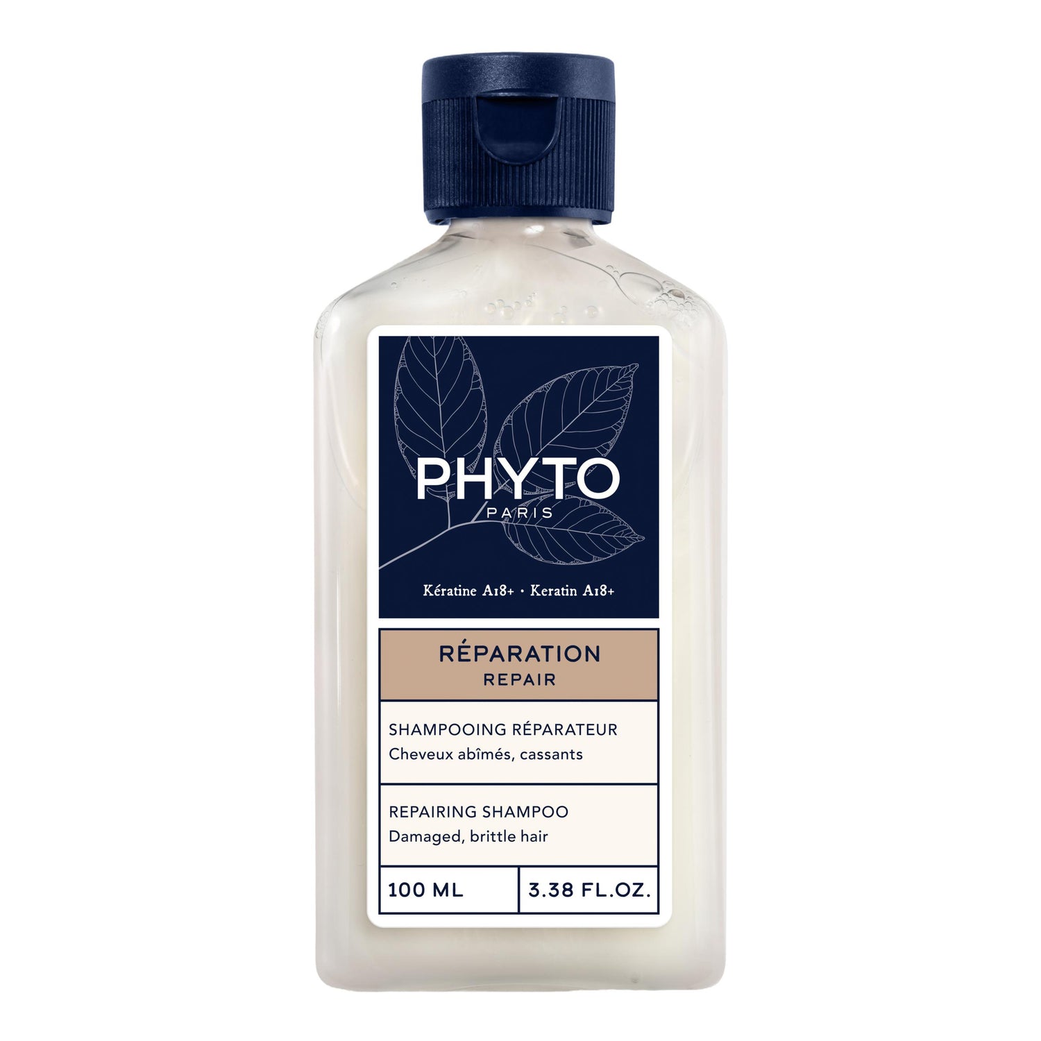 Phyto Shampoo Riparazione Capelli Danneggiati E Fragili 100ml