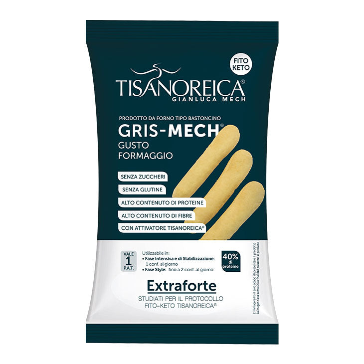 Gianluca Mech - Tisanoreica Fito Keto Gris-Mech Al Formaggio Extraforte 40gr
