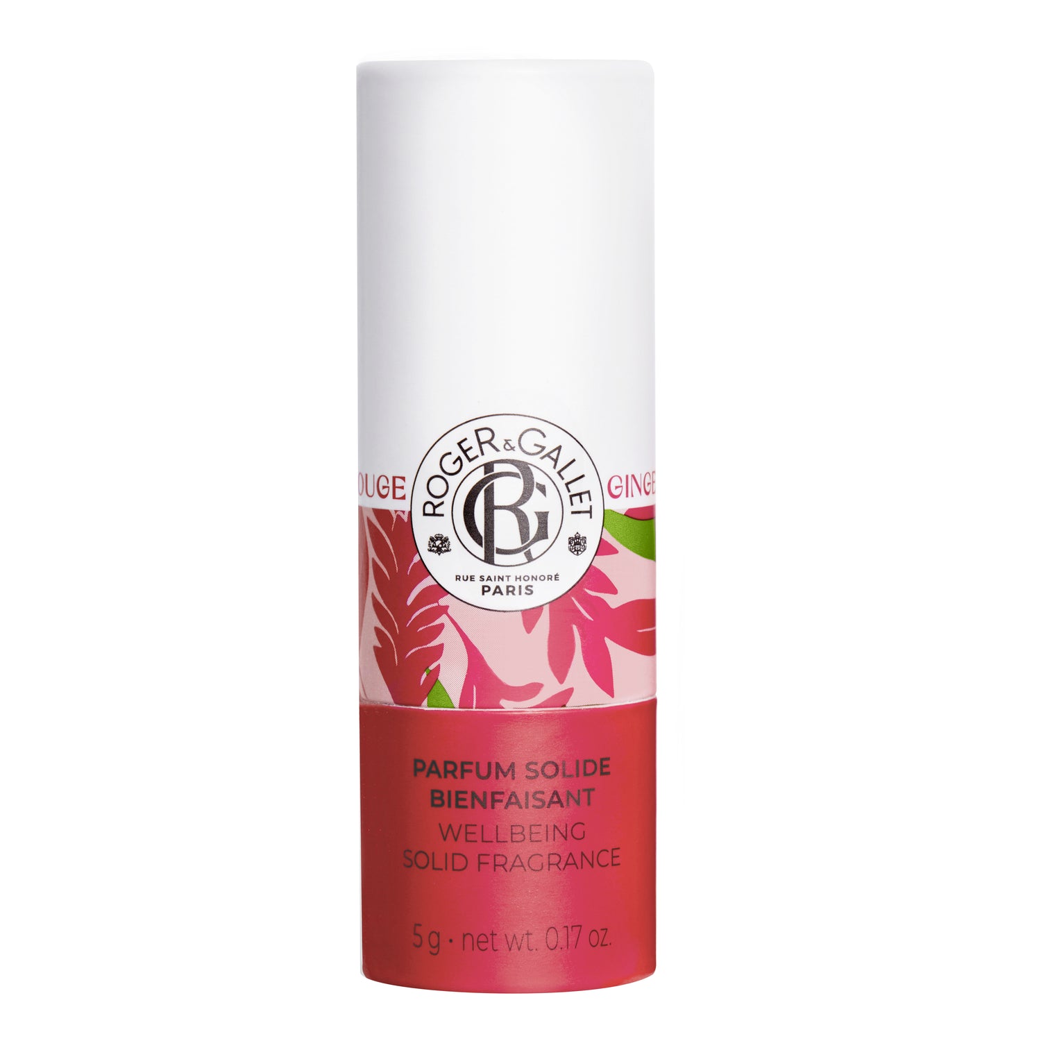 Roger & Gallet Gingembre Rouge | Profumo Solido di Benessere | 5 g
