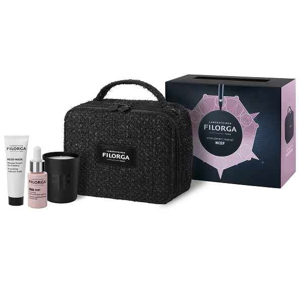 Filorga Cofanetto NCEF | Set Effetto Rigenerante con Candela | 10ml + 100ml + Candela