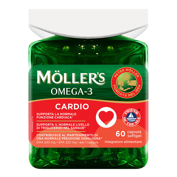 MOLLER'S OMEGA 3 CARDIO 60CPS