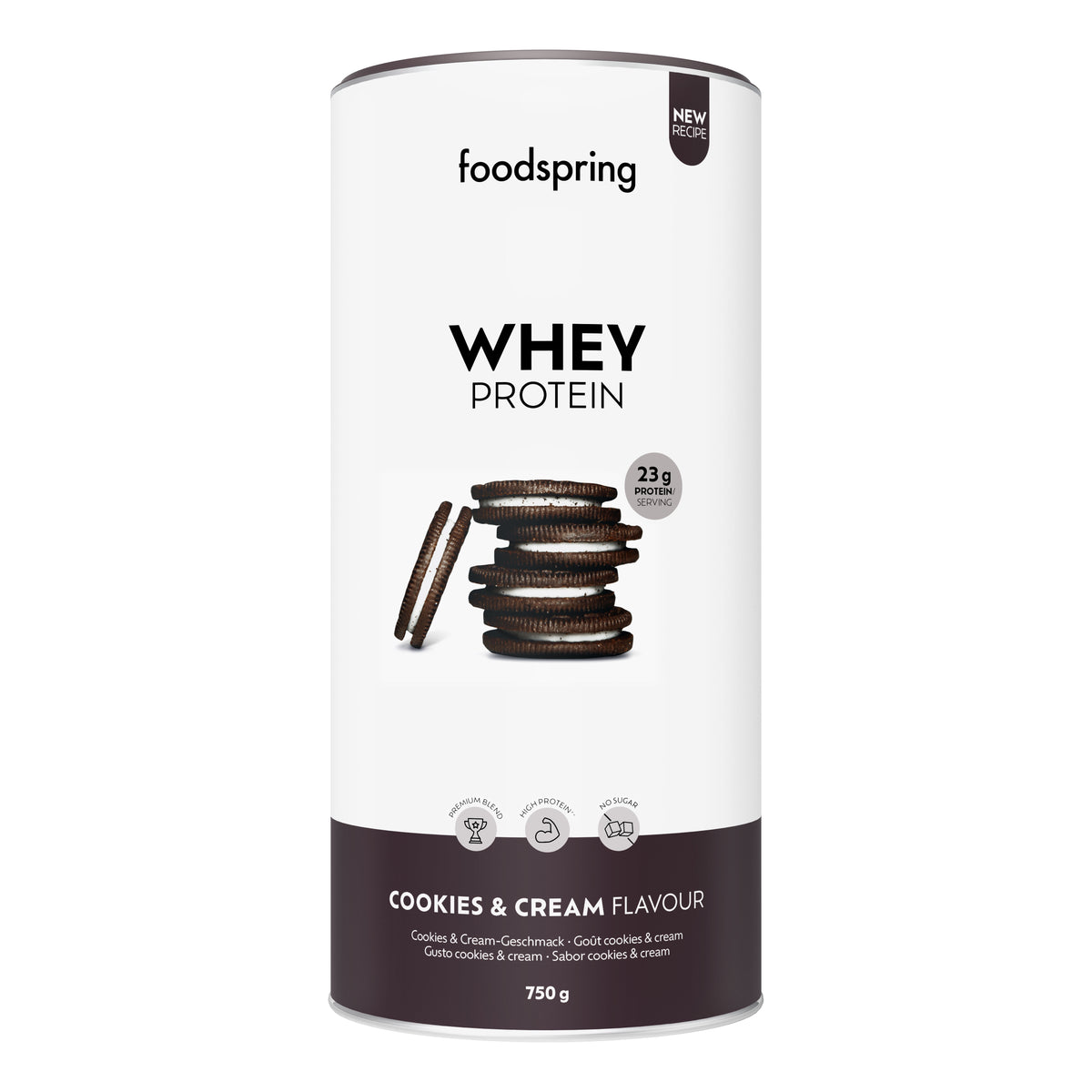 WHEY PROTEIN BISCOTTI&CR 750G  
