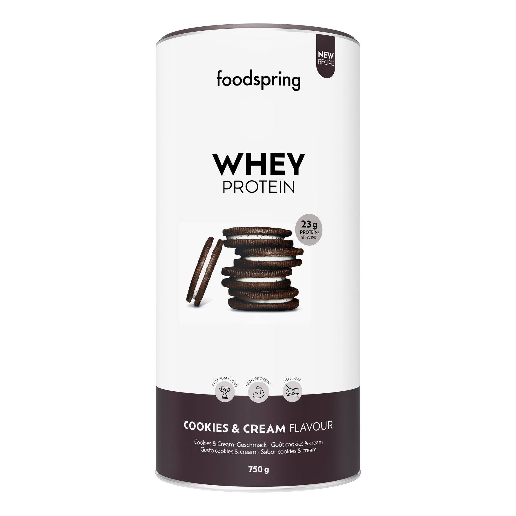 WHEY PROTEIN BISCOTTI&amp;CR 750G
