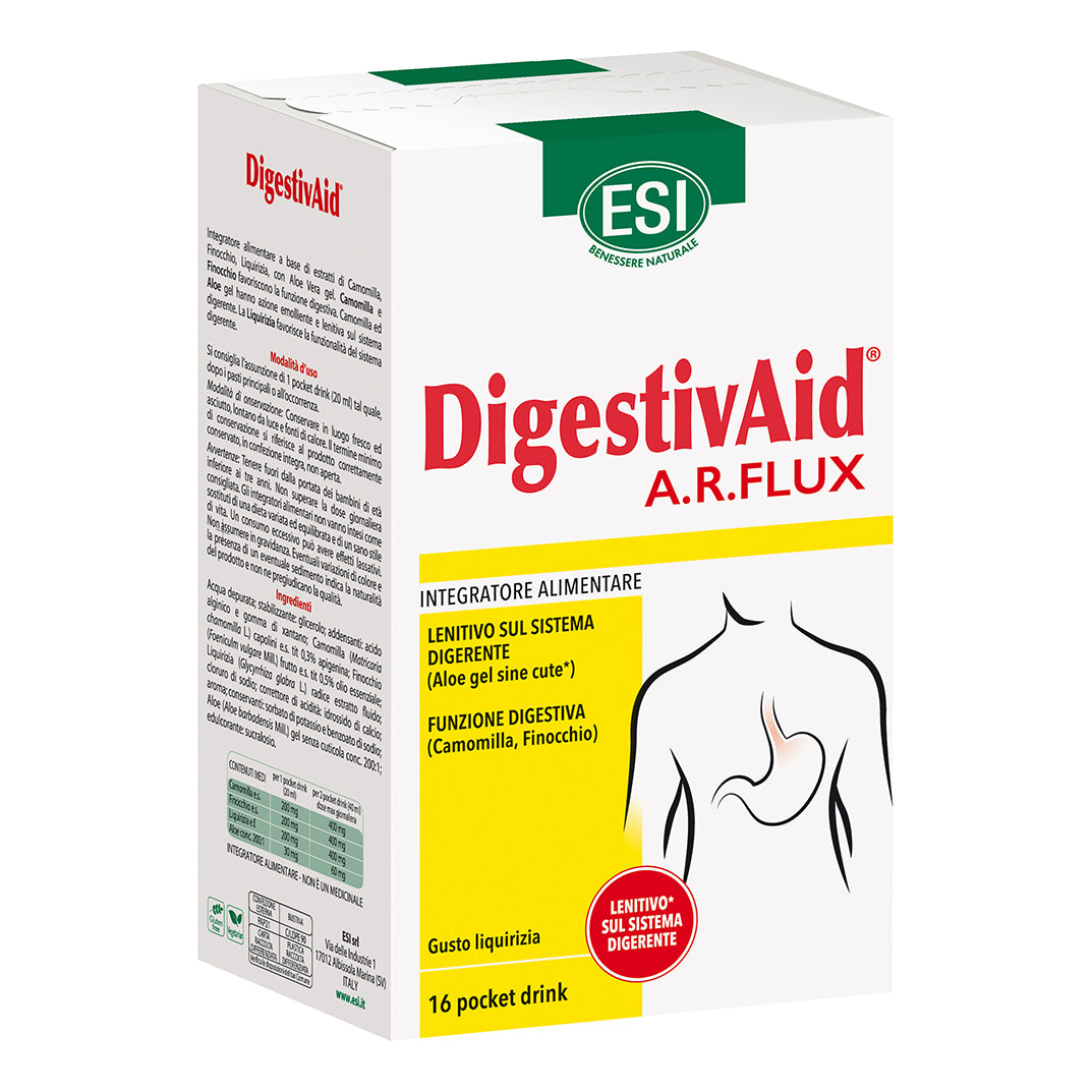 Esi Digestivaid Ar Flux 16 Pocket Drink  