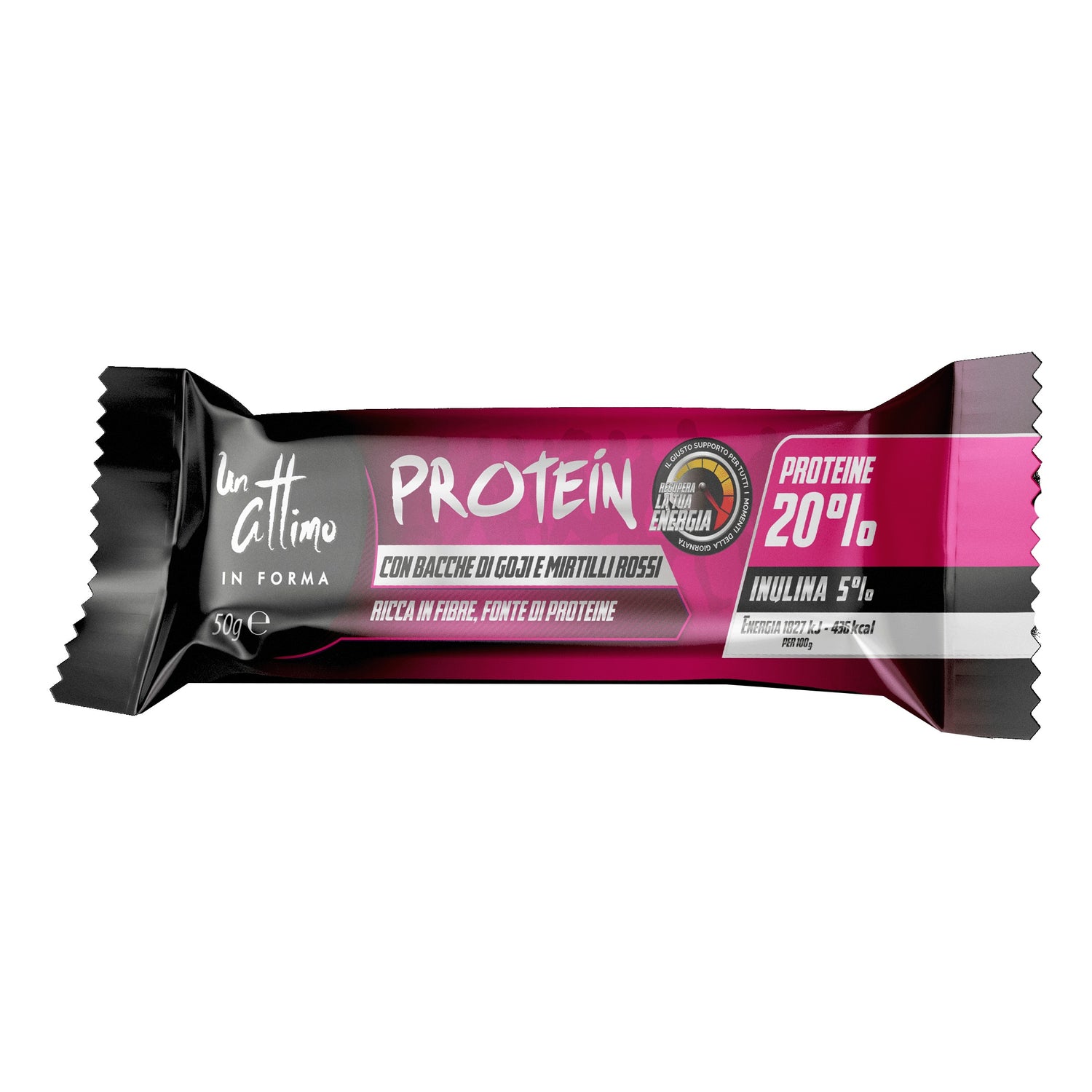 PROTEIN BAR 20% BACCHE GOJI50G