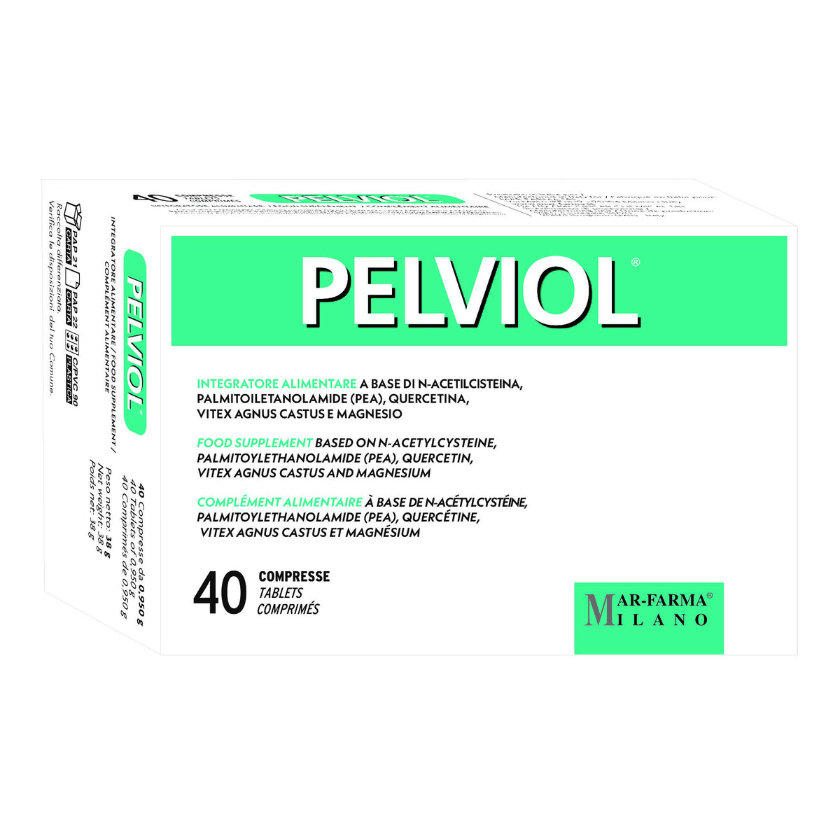 PELVIOL 40CPR  