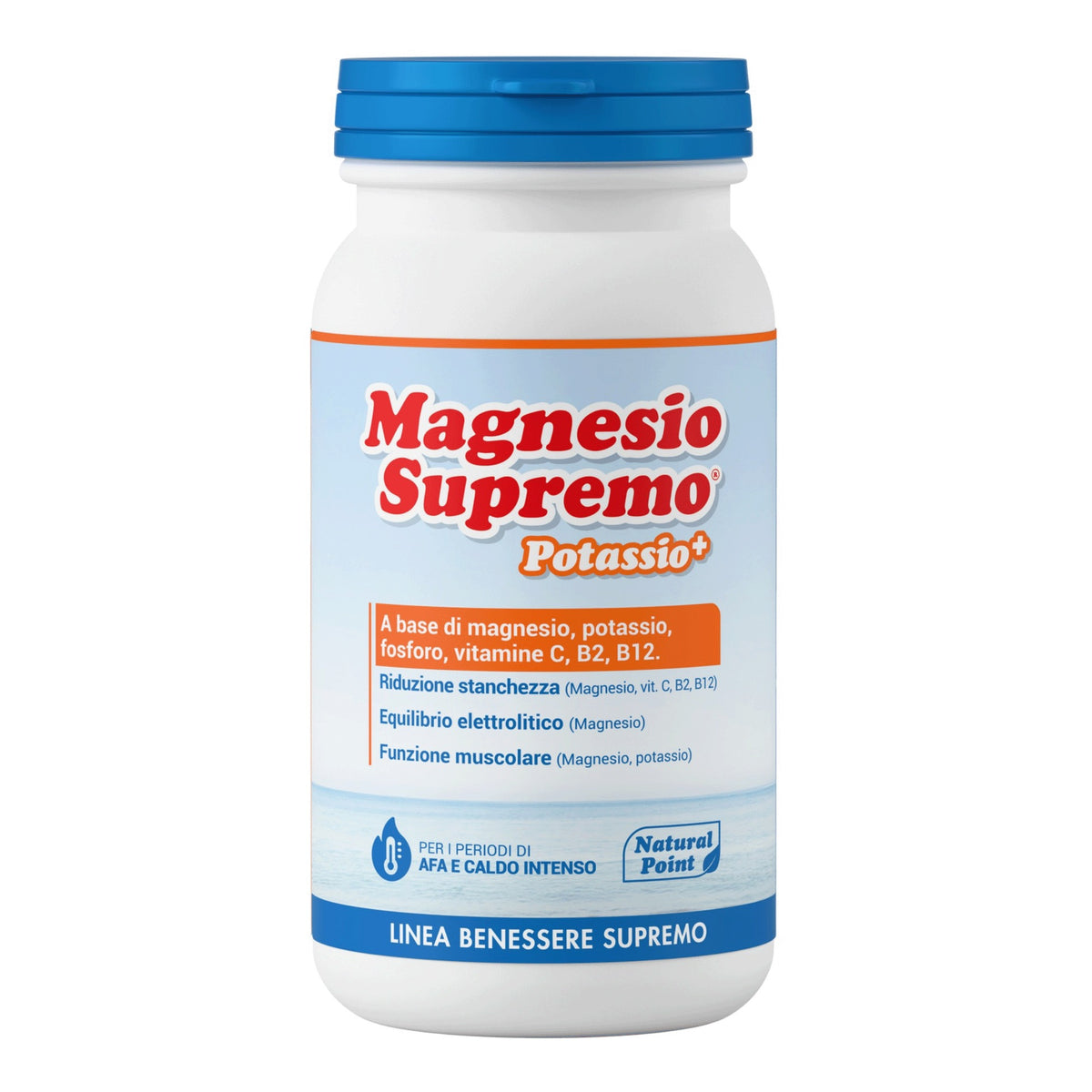 Magnesio Supremo Potassio+ | Magnesio Potassio Vitamine | 150g  
