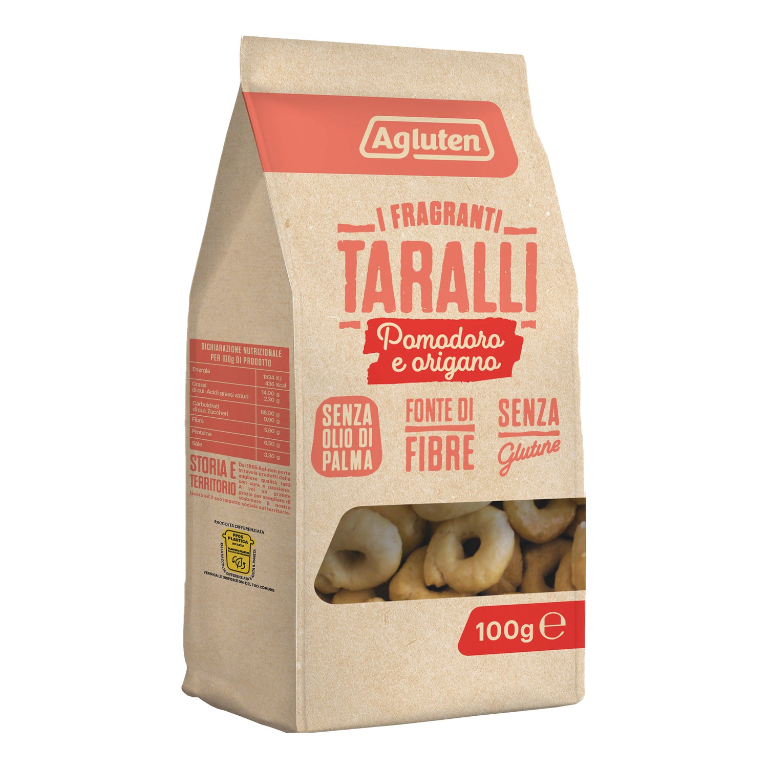 AGLUTEN TARALLI POM ORIG 100G
