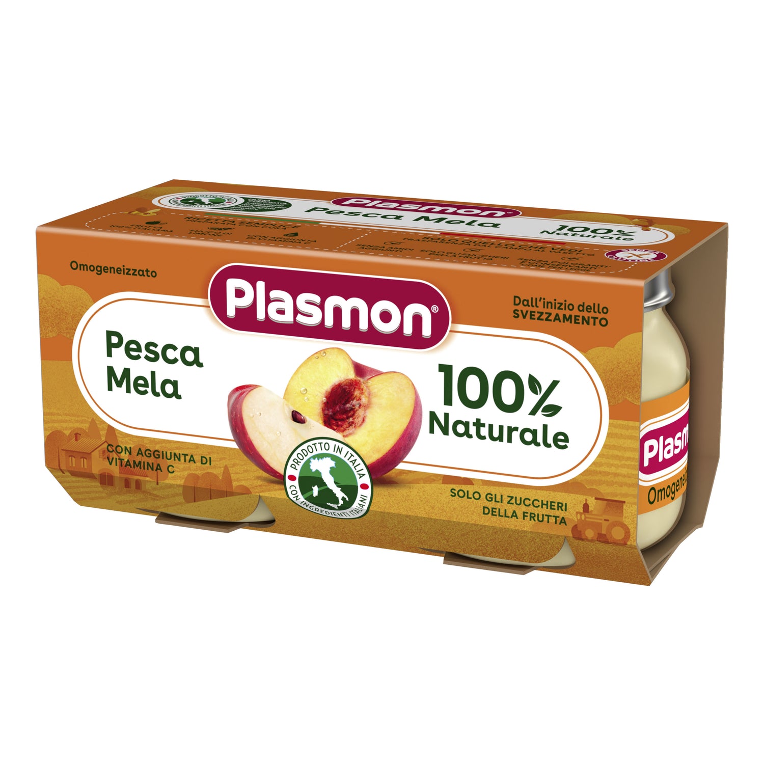 PLASMON OMOG PESCA MELA 160G