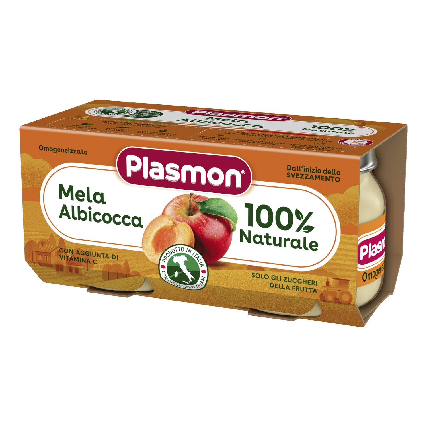 PLASMON OMOG MELA ALB 160G