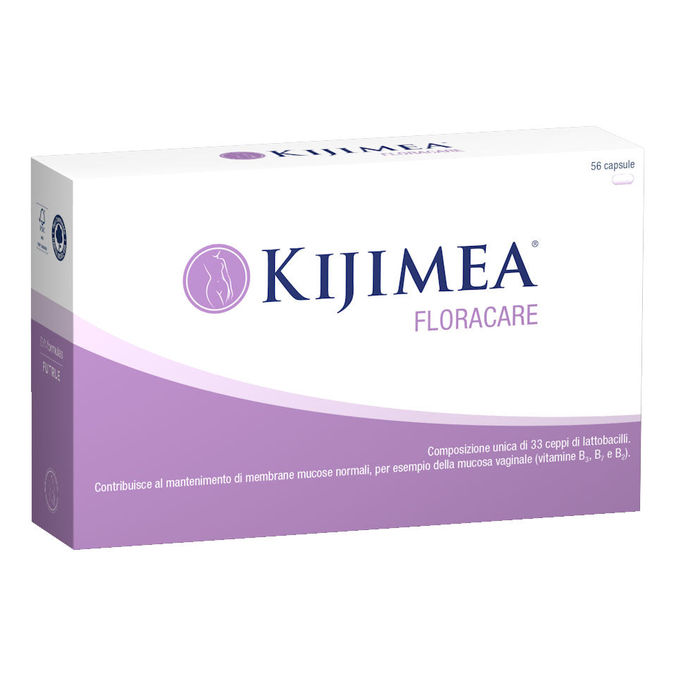 Kijimea FloraCare | Flora Vaginale 33 Lattobacilli | 56 Capsule  