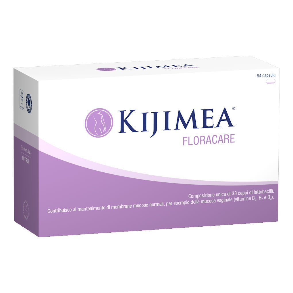 Kijimea FloraCare | Flora Vaginale 33 Lattobacilli | 84 Capsule  