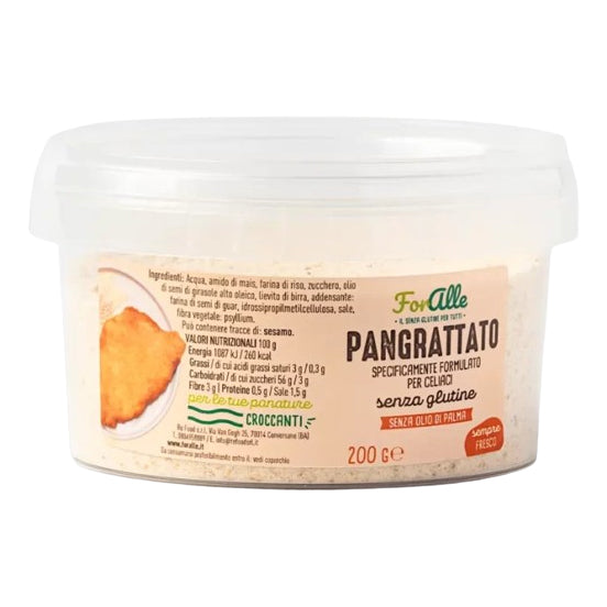 FORALLE PANGRATTATO S/GLUT200G  