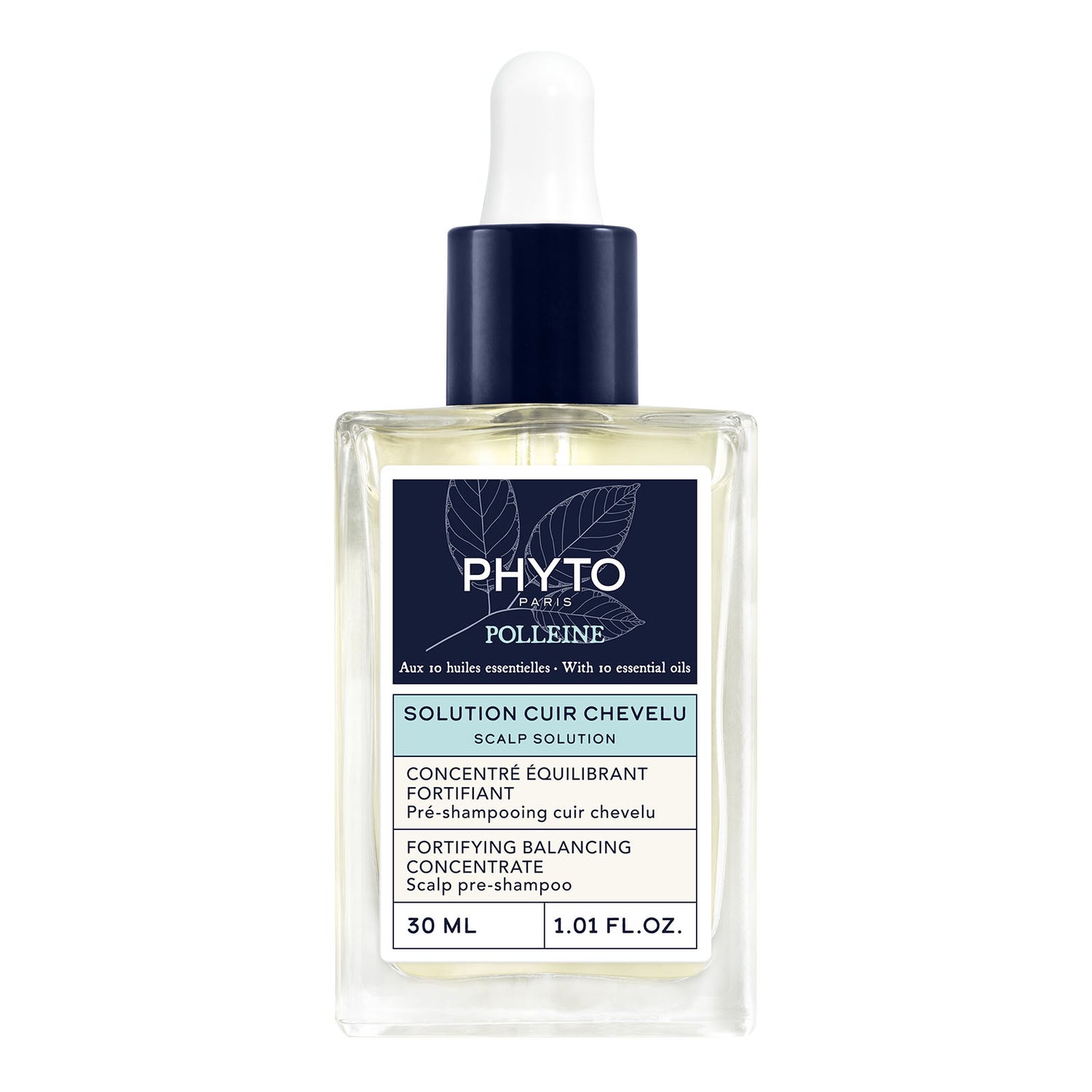 Phyto Purete' Polleine Concentrato Equilibrante E Fortificante Pre-Shampoo Per Il Cuoio Capelluto 30ml